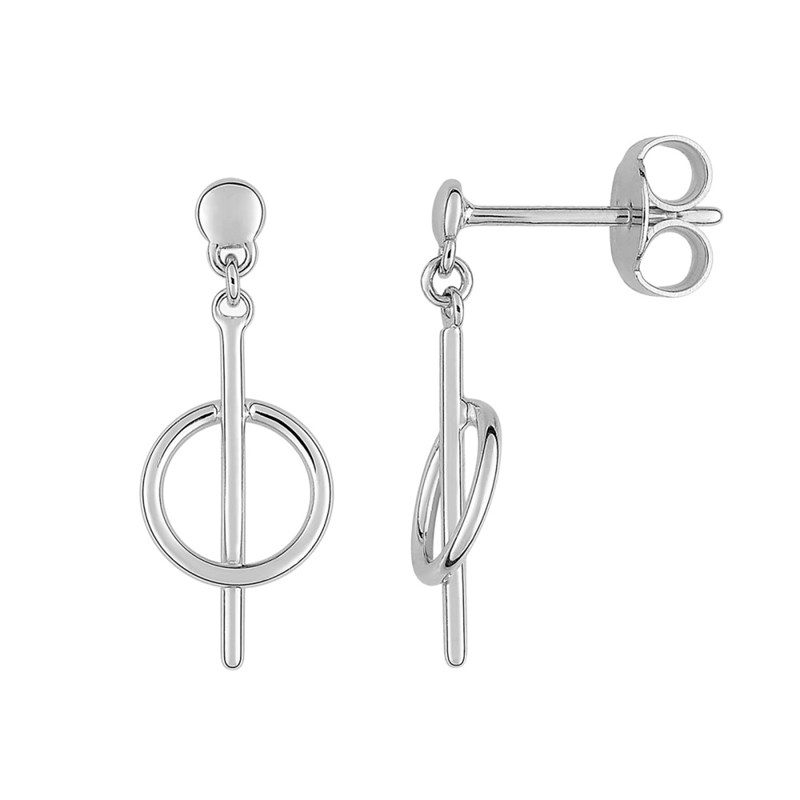 Boucles d'oreilles Femme - Argent 925 - vue 2