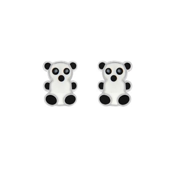 Boucles d'oreilles Enfant - Argent 925 - Panda