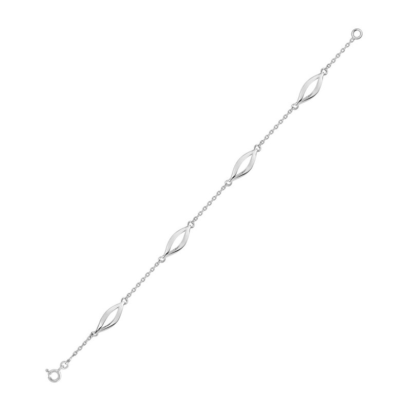 Bracelet Femme - Argent 925 - Longueur : 18 cm
