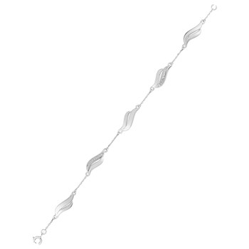 Bracelet Femme - Argent 925 - Longueur : 18 cm