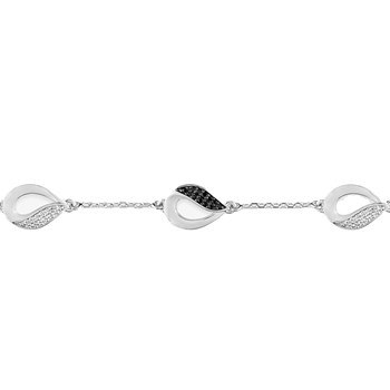Bracelet Femme - Argent 925 - Longueur : 18 cm