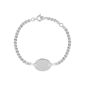 Bracelet enfant - Argent 925 - Longueur : 18 cm