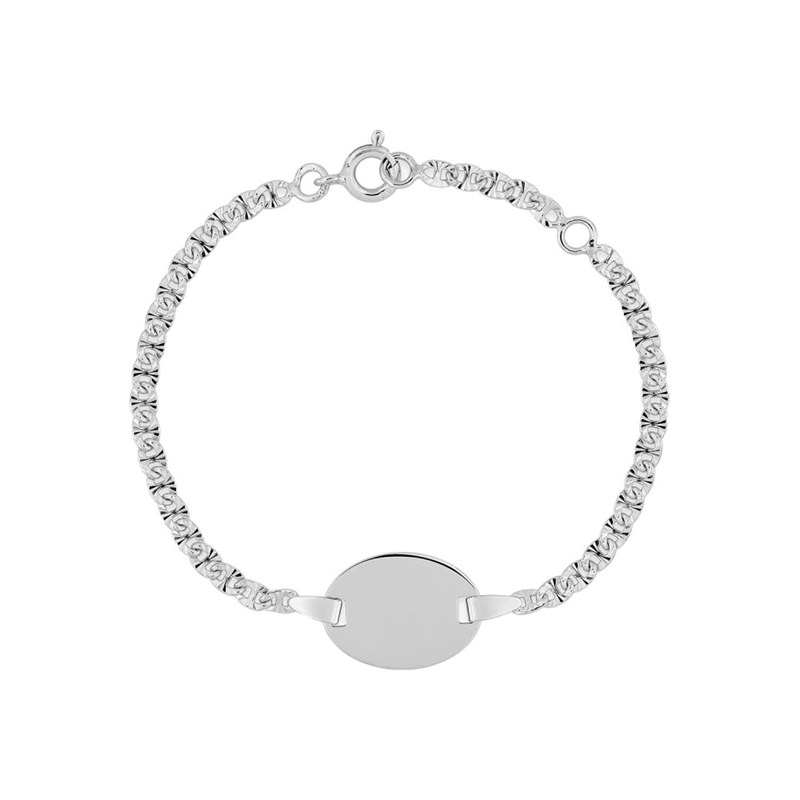 Bracelet enfant - Argent 925 - Longueur : 18 cm - vue 2