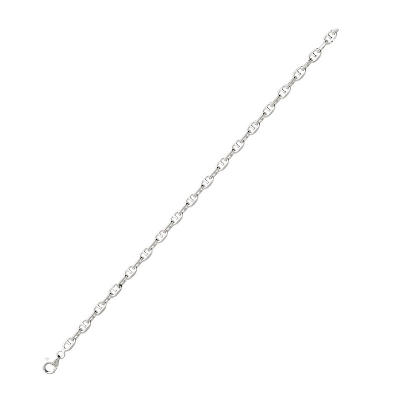 Bracelet Mixte - Argent 925 - Longueur : 18 cm