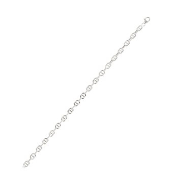 Bracelet Mixte - Argent 925 - Longueur : 18 cm