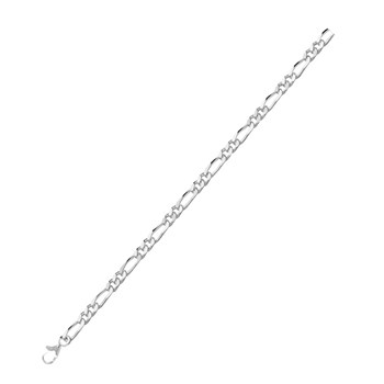 Bracelet Homme - Argent 925 - Longueur : 18 cm