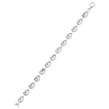 Bracelet Mixte - Argent 925 - Longueur : 18 cm