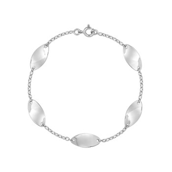 Bracelet Femme - Argent 925 - Longueur : 18 cm