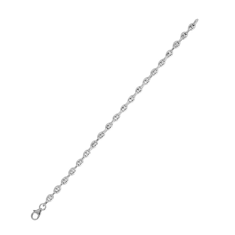 Bracelet Mixte - Argent 925 - Longueur : 18 cm