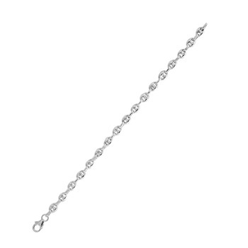 Bracelet Mixte - Argent 925 - Longueur : 18 cm