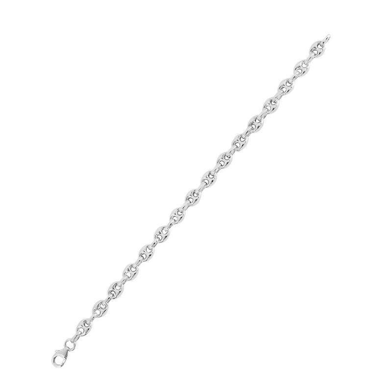 Bracelet Mixte - Argent 925 - Longueur : 18 cm