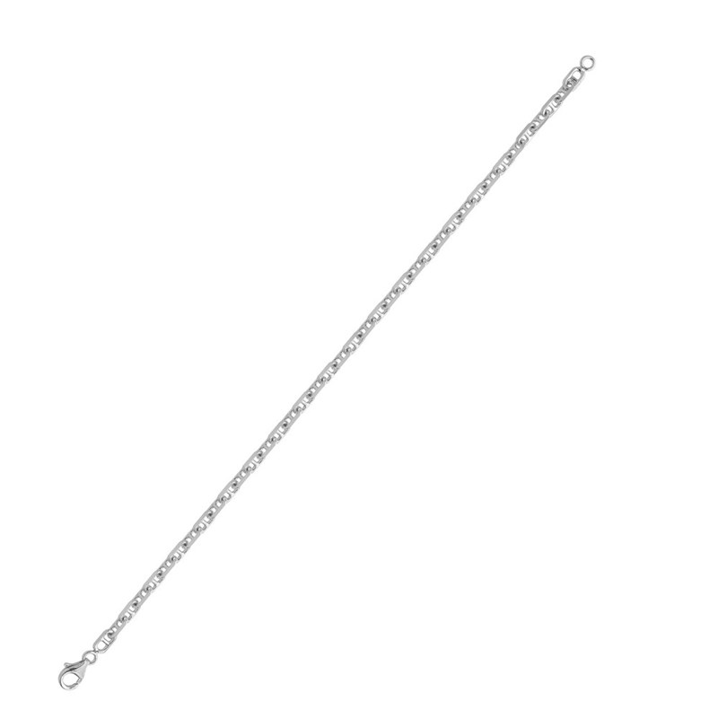 Bracelet Mixte - Argent 925 - Longueur : 18 cm