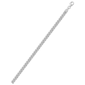 Bracelet homme - Argent 925 - Longueur : 18 cm