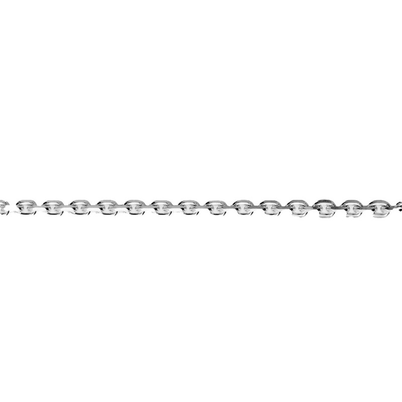 Chaîne Homme 50 cm - Forçat diamantée - Argent 925 - Largeur 3.20 mm - vue 2