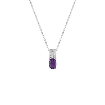 Collier Femme - Argent 925 - Longueur : 42 cm