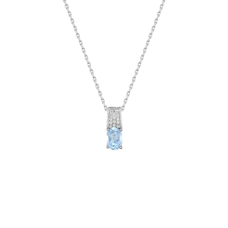 Collier Femme - Argent 925 - Longueur : 42 cm