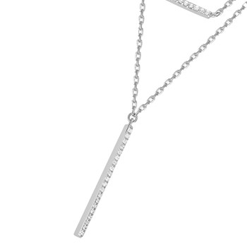 Collier Femme - Argent 925 - Longueur : 42 cm