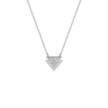 Collier Femme - Argent 925 - Longueur : 42 cm