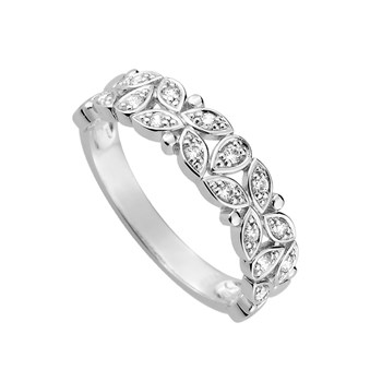Bague femme - Oxyde de zirconium - Argent 925