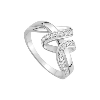 Bague femme - Oxyde de zirconium - Argent 925