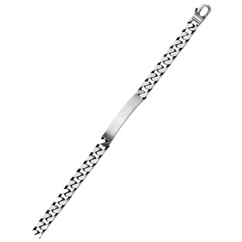 Gourmette Homme 19 cm - Argent 925 - Largeur 7 mm
