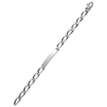 Rand Mannen 19 cm - Zilver 925 - Breedte 6 mm