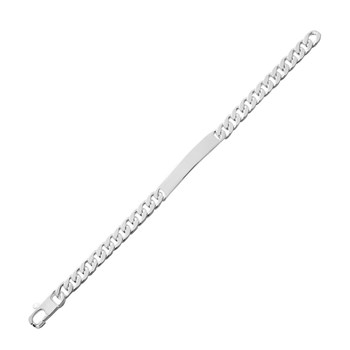 Gourmette homme 19 cm - Argent 925 - Largeur 7 mm