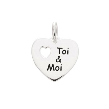 Pendentif coeur femme - Argent 925