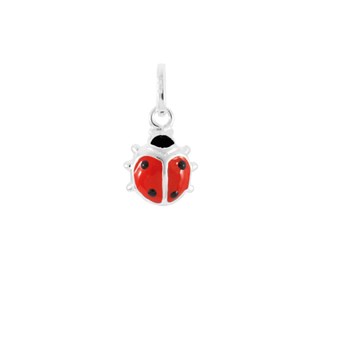 Pendentif enfant - Argent 925 - Coccinelle