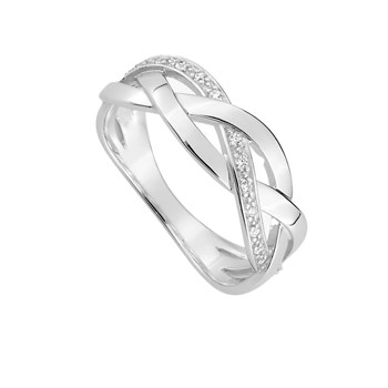 Bague femme - Argent 925 - Oxyde de zirconium