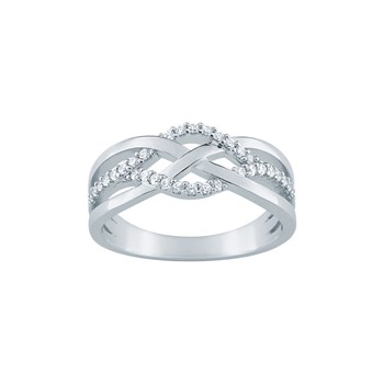 Bague femme - Oxyde de zirconium - Argent 925