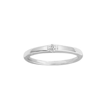 Bague femme - Oxyde de zirconium - Argent 925
