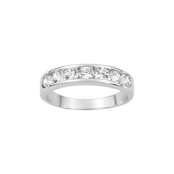 Bague femme - Oxyde de zirconium - Argent 925