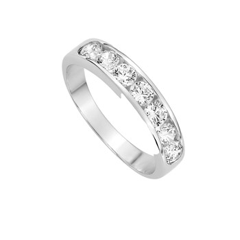 Bague femme - Oxyde de zirconium - Argent 925