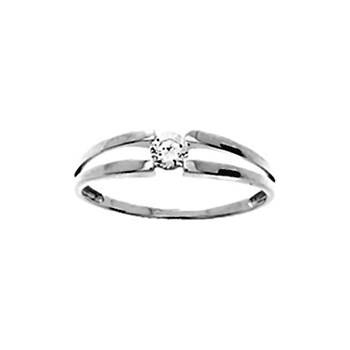 Bague femme - Oxyde de zirconium - Argent 925