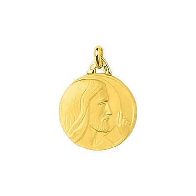 Médaille Enfant de la crèche grand or 9carats