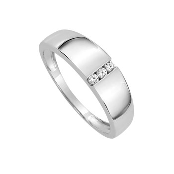 Bague Femme - Oxyde de zirconium - Or 9 Carats