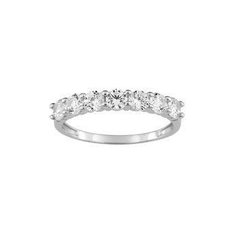 Bague Femme - Oxyde de zirconium - Or 9 Carats