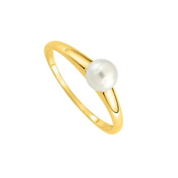 Bague Femme - perle - Or 9 Carats