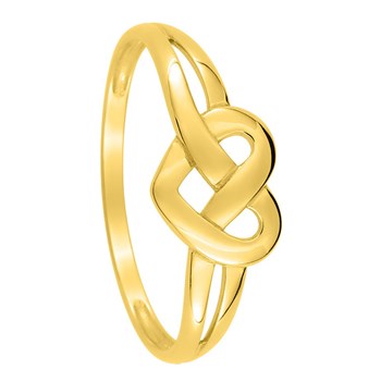 Bague femme - Or 9 Carats - Coeur
