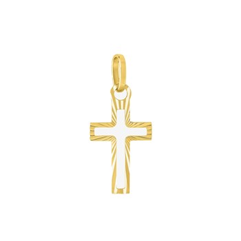 Pendentif Croix - Or 18 Carats