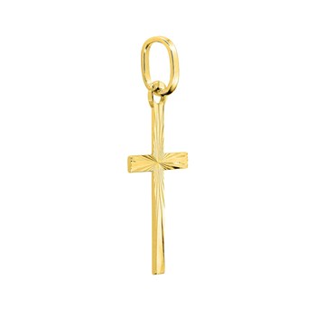 Pendentif - Or 18 Carats - Croix