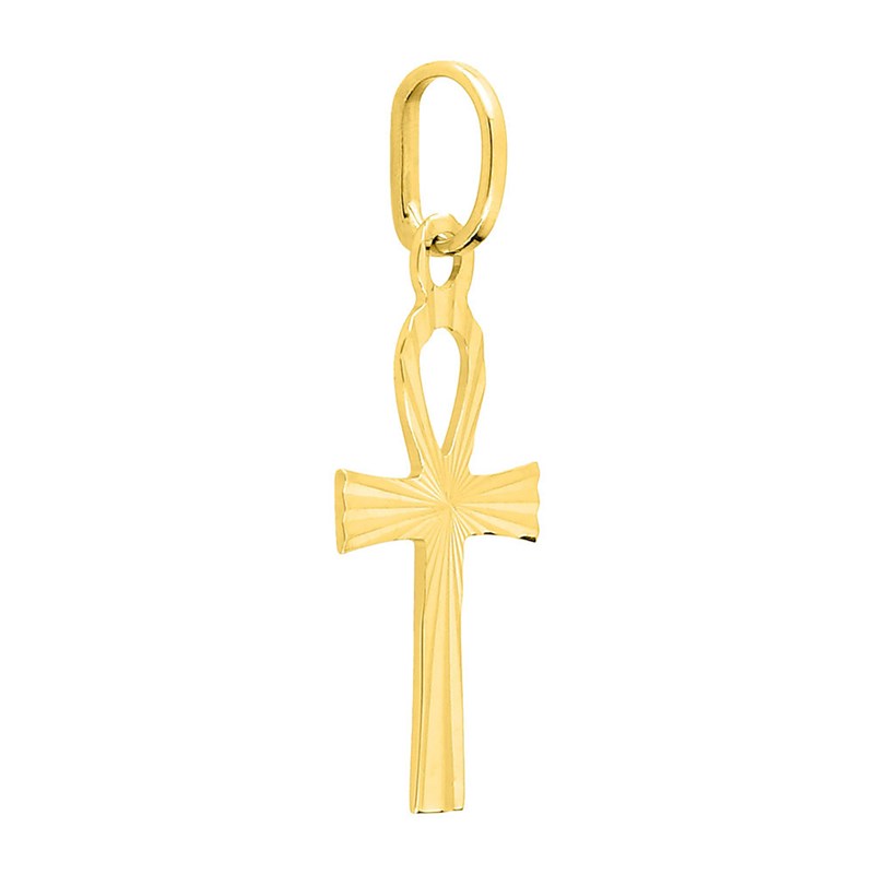 Pendentif croix - Or 18 Carats - vue 2