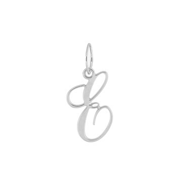 Pendentif initiale E - Or 18 Carats