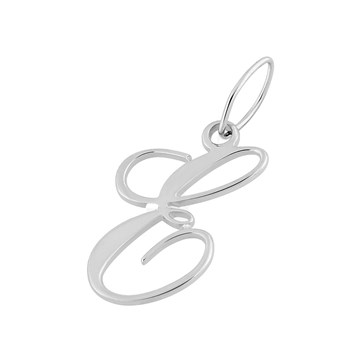 Pendentif initiale E - Or 18 Carats