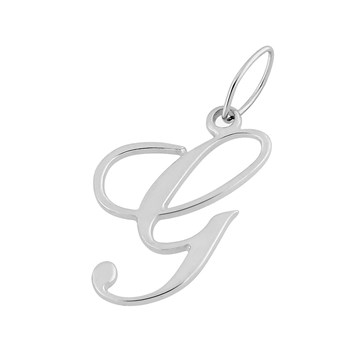 Pendentif initiale G - Or 18 Carats