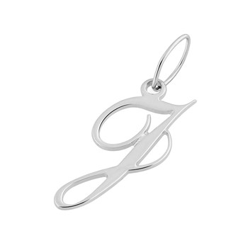Pendentif initiale J - Or 18 Carats