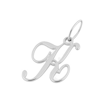 Pendentif initiale K - Or 18 Carats