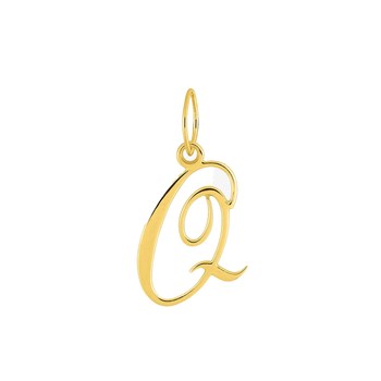 Pendentif initiale O - Or 18 Carats
