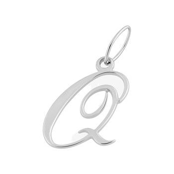 Pendentif initiale O - Or 18 Carats